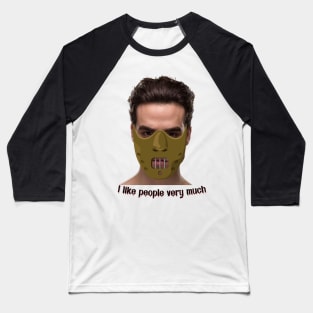 Man in the mask Baseball T-Shirt